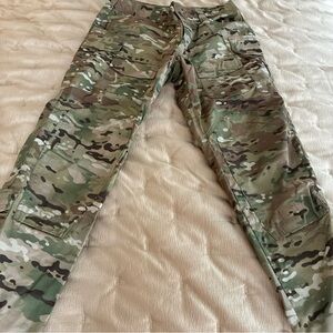Crye Precision Military Camouflage Utility Pants in Green, Brown, Tan